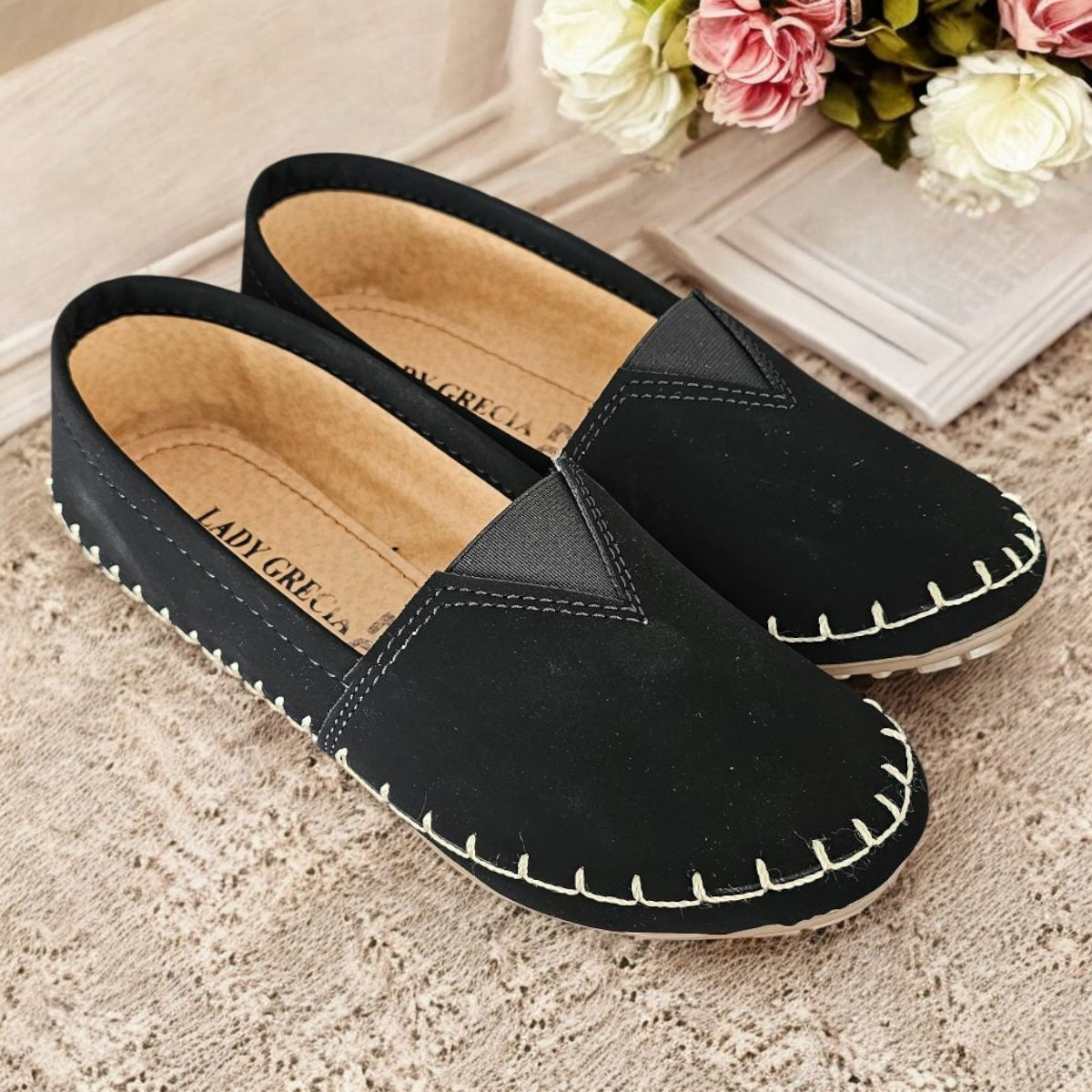 Mocasin Lady GRECIA EST 111 Mocasin Tejido