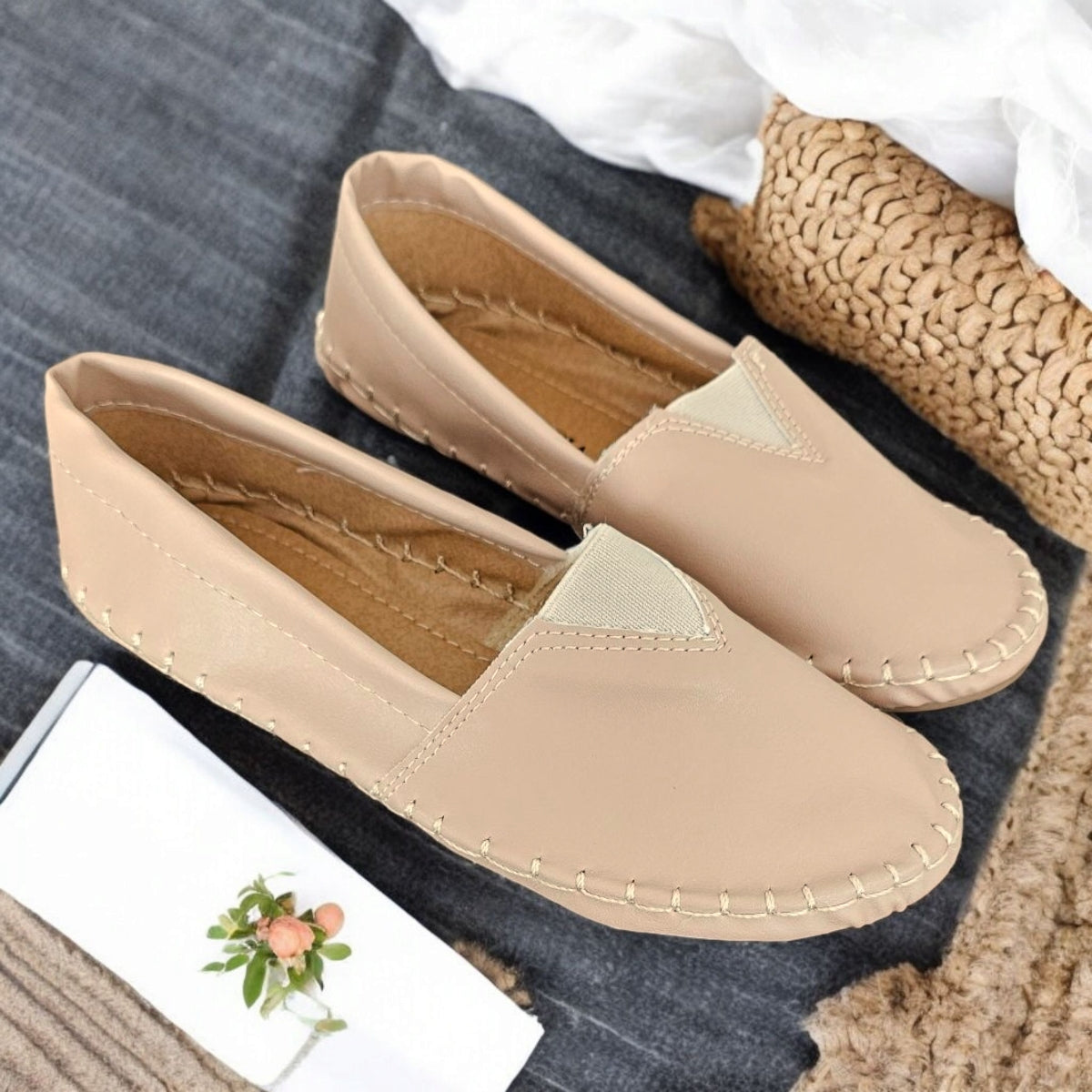Mocasin Lady GRECIA EST 111 Mocasin Tejido