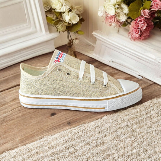 Tenis VAMOS Moda Shiny Casual Urbana Con Brillos