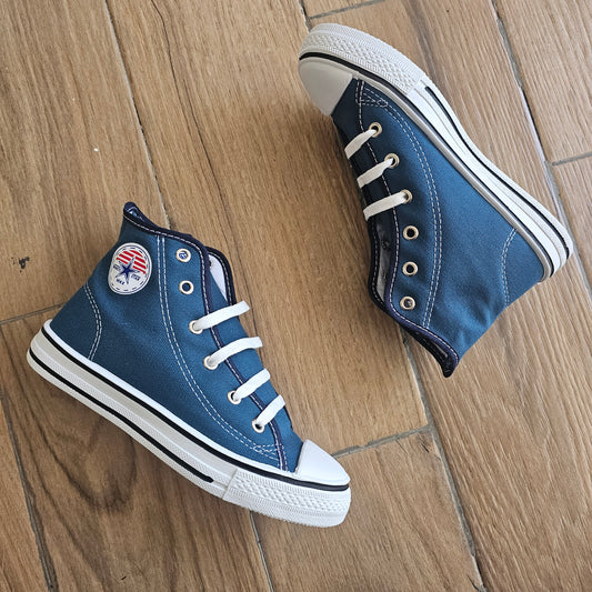 Tenis VAMOS Moda Casual Urbana Tipo Botin Colores Lisos