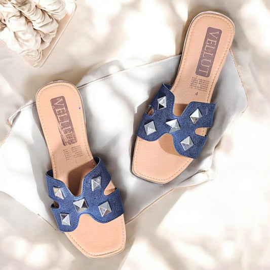 Sandalia VELUTO 1000 Estilo Estoperol Clásico