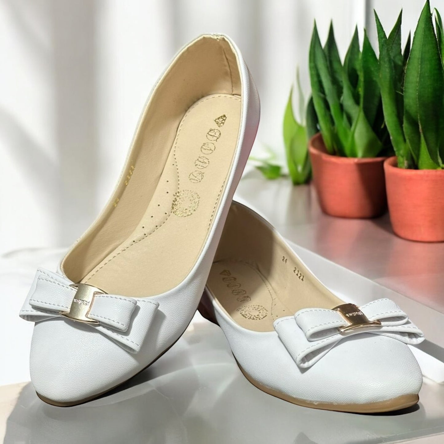 Balerina LADY ALISON 2121 Piel Sintética y Moño Varios Colores