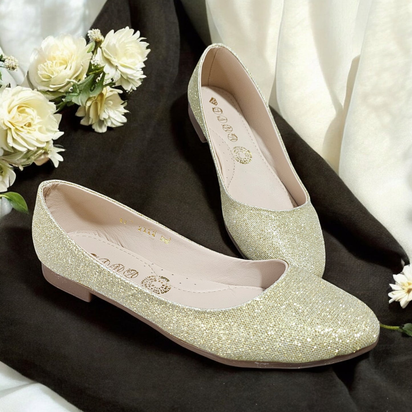 Balerina LADY ALISON Lisa con Brillos Diamantina Pique Varios Colores