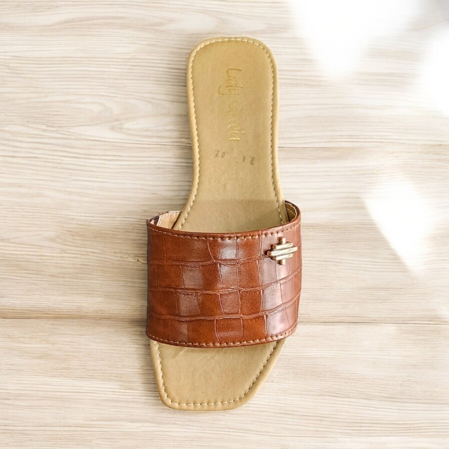 Sandalia LADY GRECIA 02 Suela Plana Sencilla