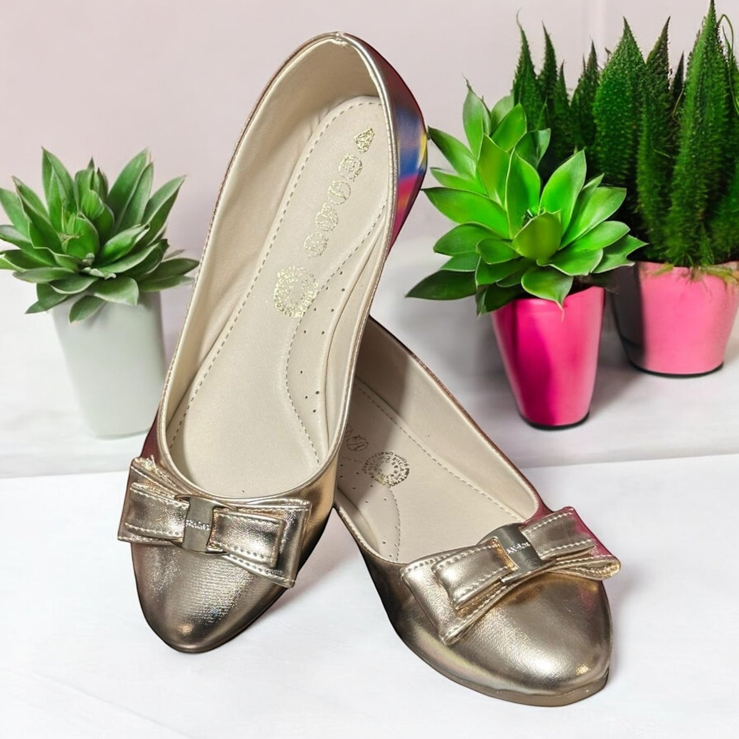 Balerina LADY ALISON 2121 Piel Sintética y Moño Varios Colores
