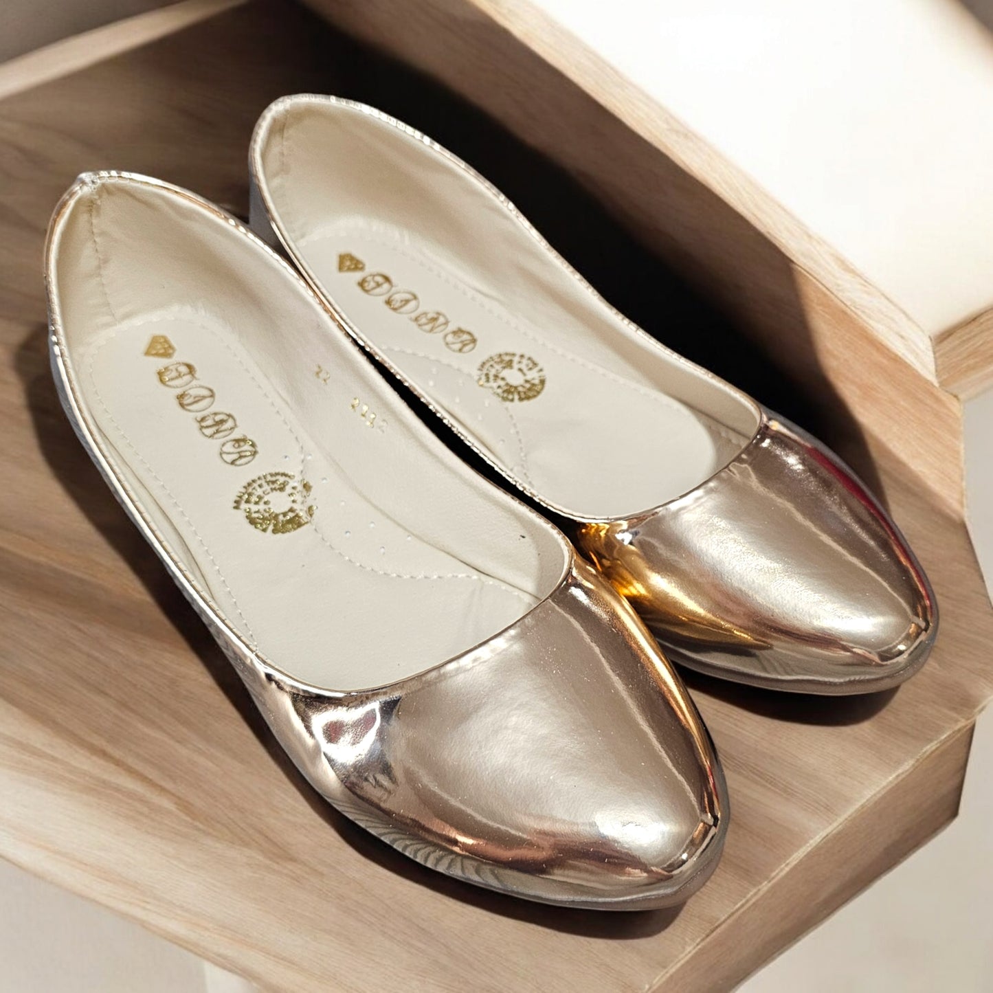 Balerinas LADY ALISON Espejo Flats Lisos Varios Colores