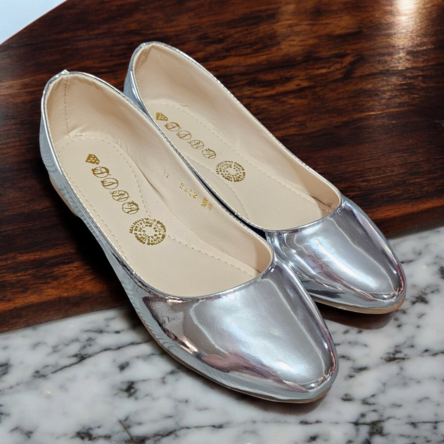 Balerinas LADY ALISON Espejo Flats Lisos Varios Colores