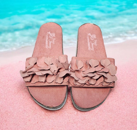 Sandalia DJUAREZ 120 Flores y Suela Gruesa