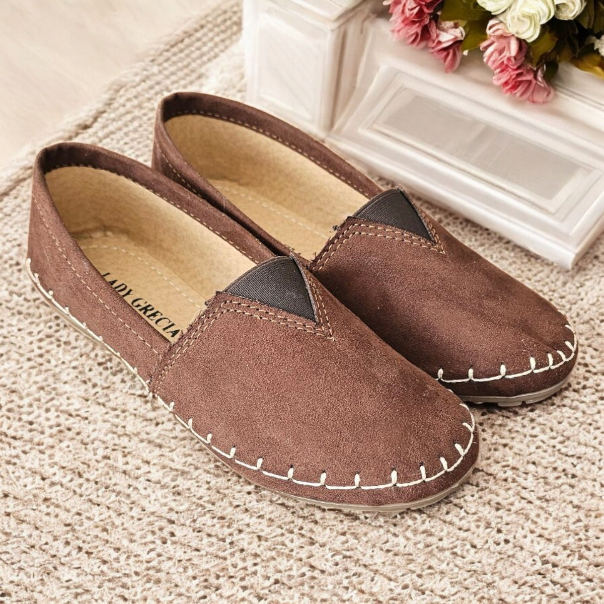 Mocasin Lady GRECIA EST 111 Mocasin Tejido