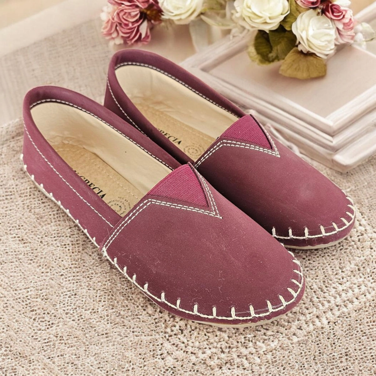 Mocasin Lady GRECIA EST 111 Mocasin Tejido