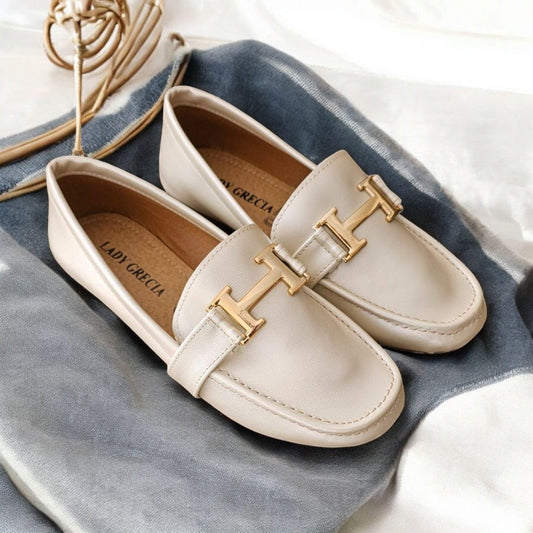 Mocasin Lady GRECIA EST 501 con Hebilla "H"
