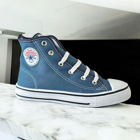 Tenis VAMOS Moda Casual Urbana Tipo Botin Colores Lisos