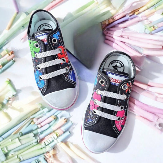Tenis VAMOS Moda Casual Urbana Tipo Choclo con Estampados