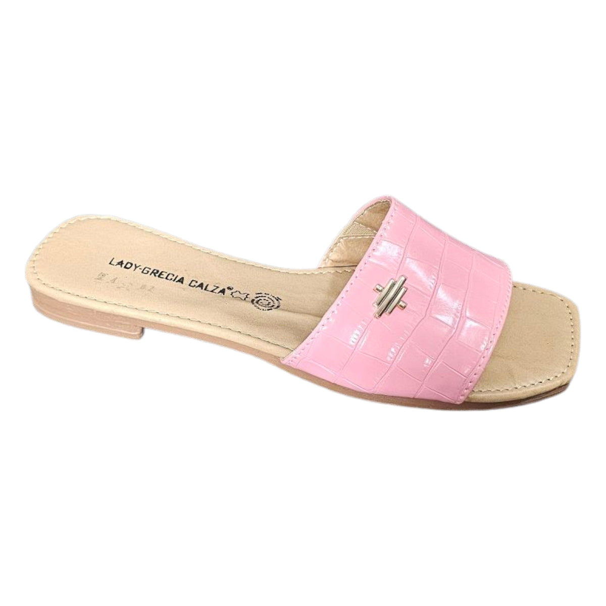 Sandalia LADY GRECIA 02 Suela Plana Sencilla