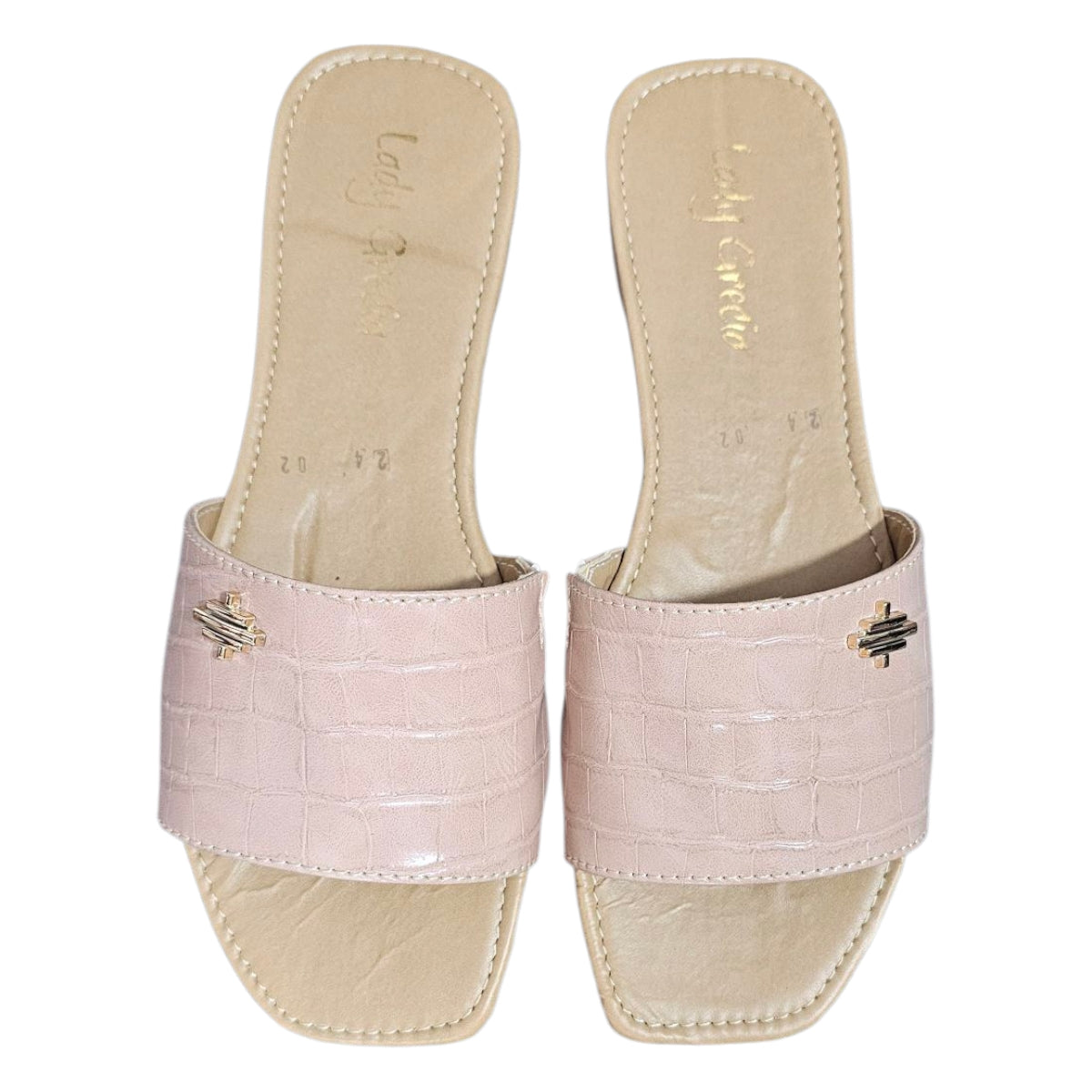 Sandalia LADY GRECIA 02 Suela Plana Sencilla