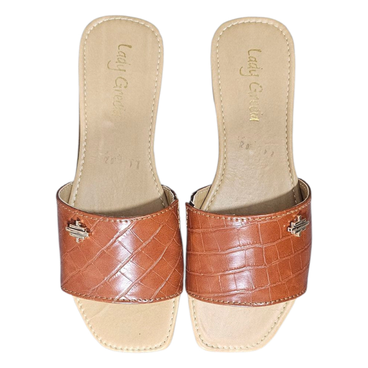 Sandalia LADY GRECIA 02 Suela Plana Sencilla