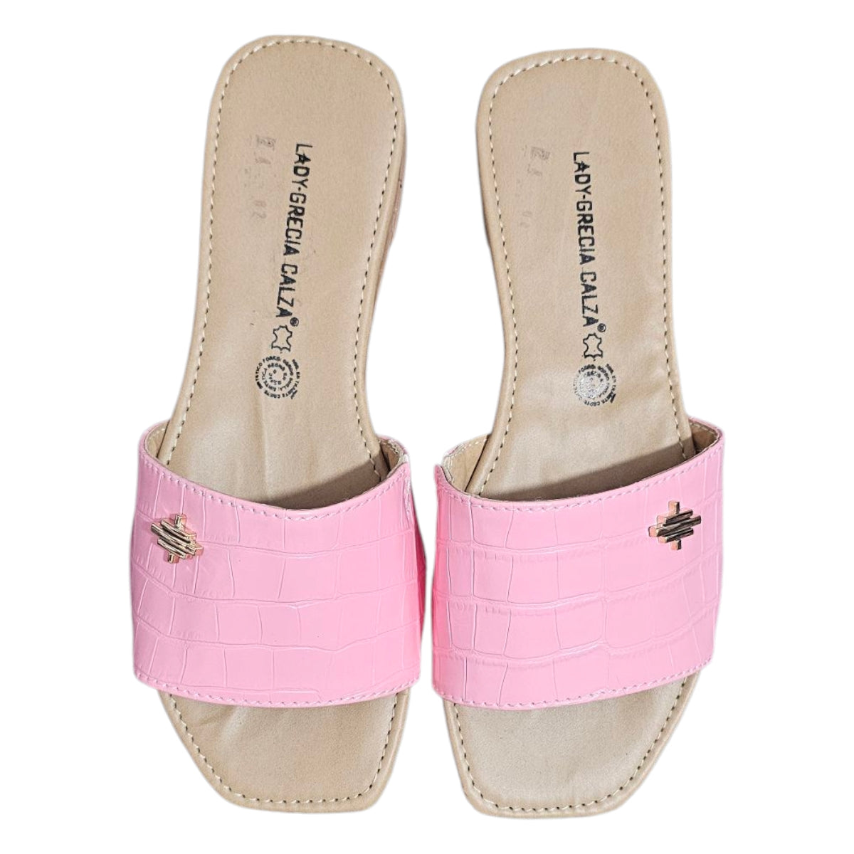 Sandalia LADY GRECIA 02 Suela Plana Sencilla