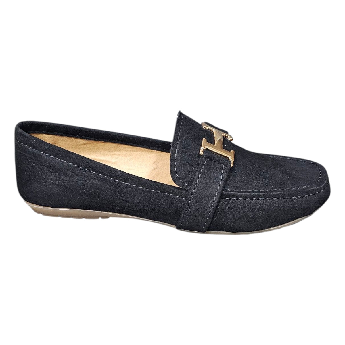 Mocasin Lady GRECIA EST 501 con Hebilla "H"