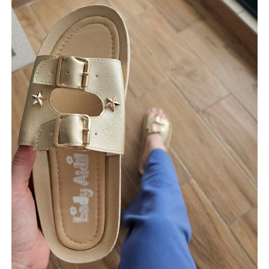 Sandalia Lady Aydil 501 Hebilla Doble