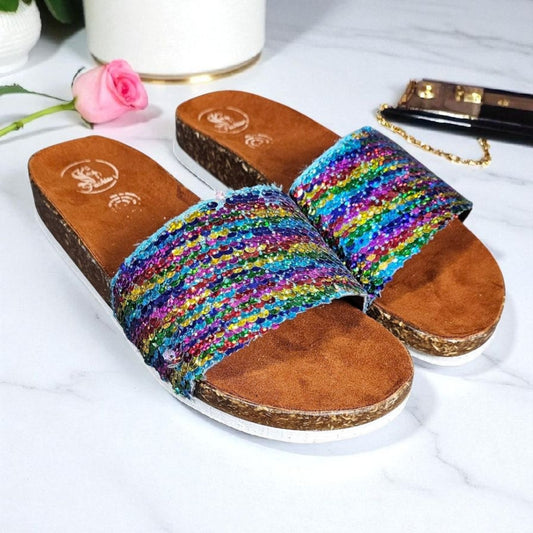 Sandalia Zwandy Est. Lentejuela