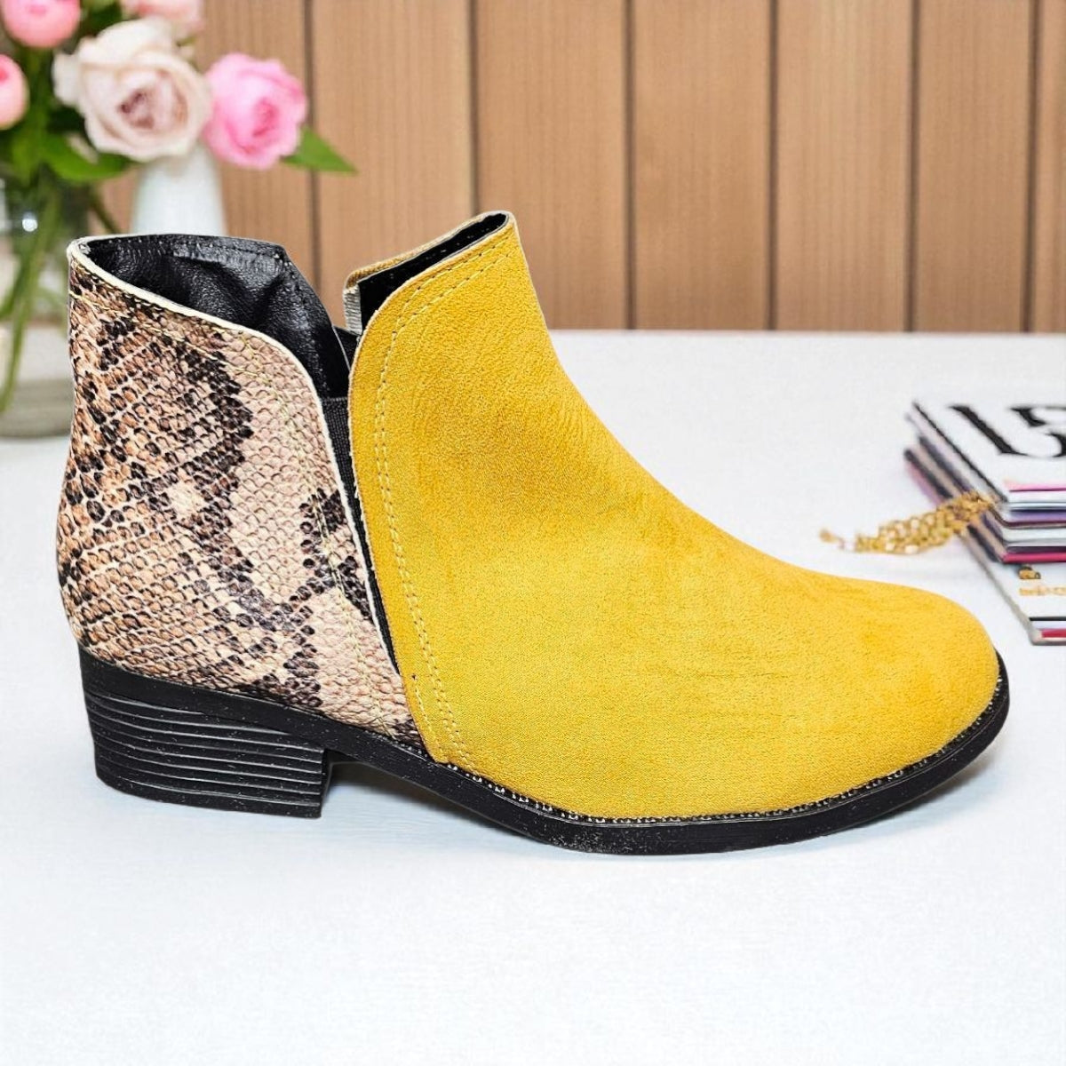 Botin Matea Est. 925 Botin Fake Snake