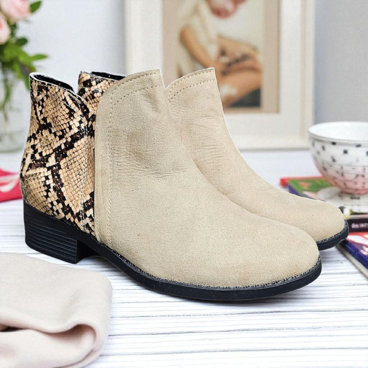 Botin Matea Est. 925 Botin Fake Snake