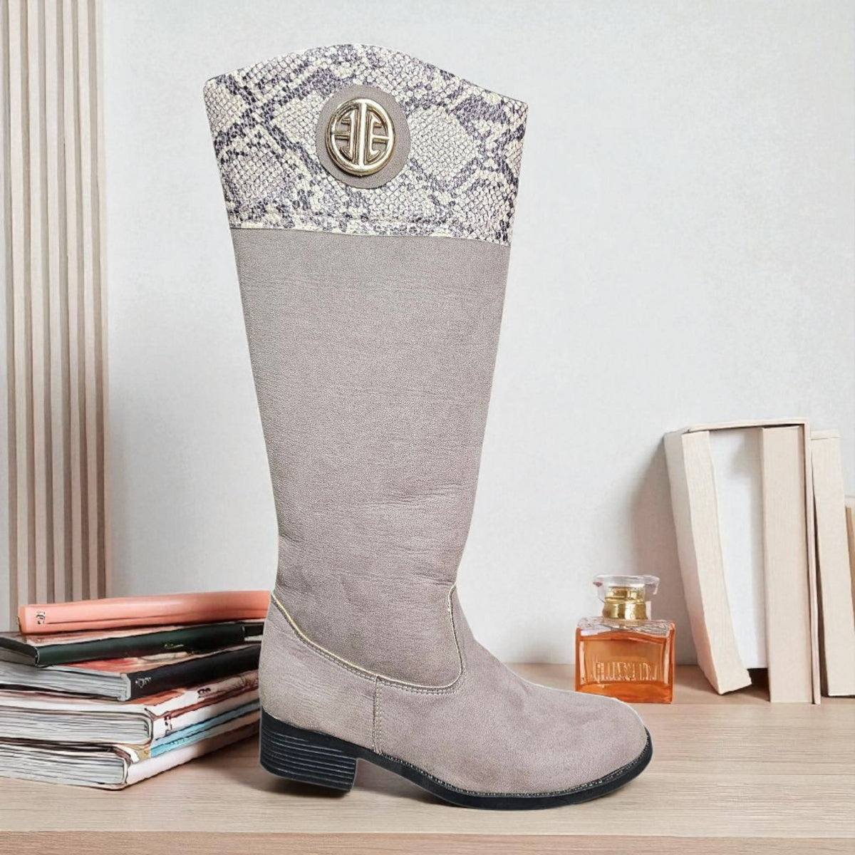 Botin Matea Est. 850 Bota Animal Print