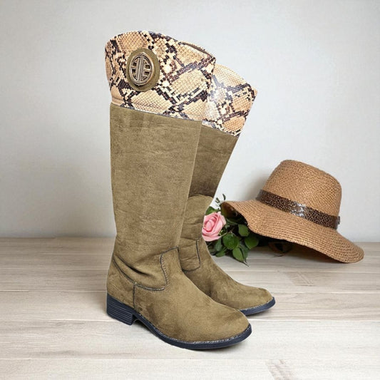 Botin Matea Est. 850 Bota Animal Print