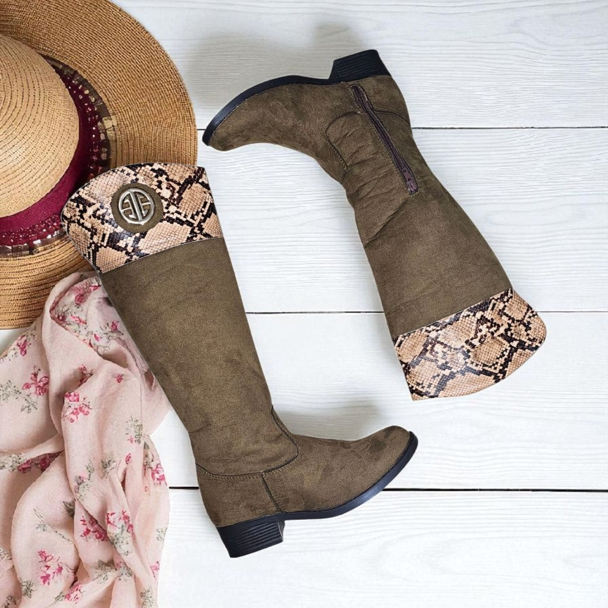 Botin Matea Est. 850 Bota Animal Print