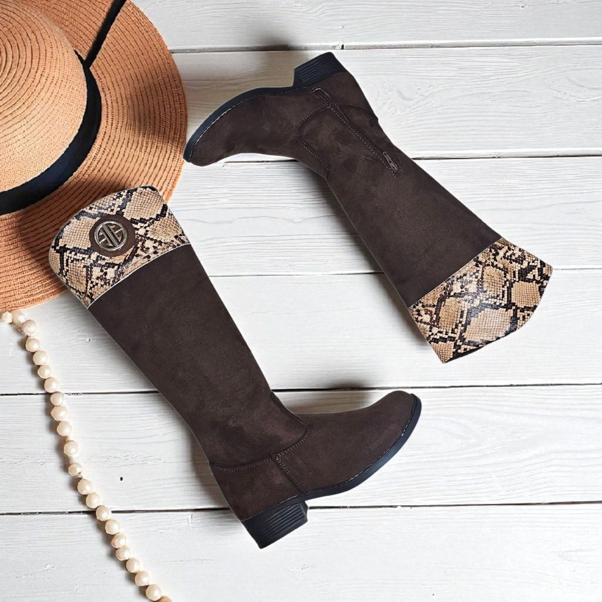 Botin Matea Est. 850 Bota Animal Print