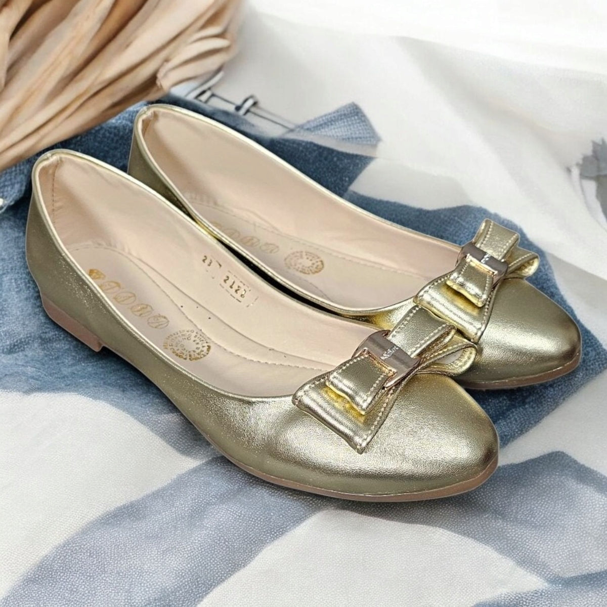 Balerina LADY ALISON 2121 Piel Sintética y Moño Varios Colores