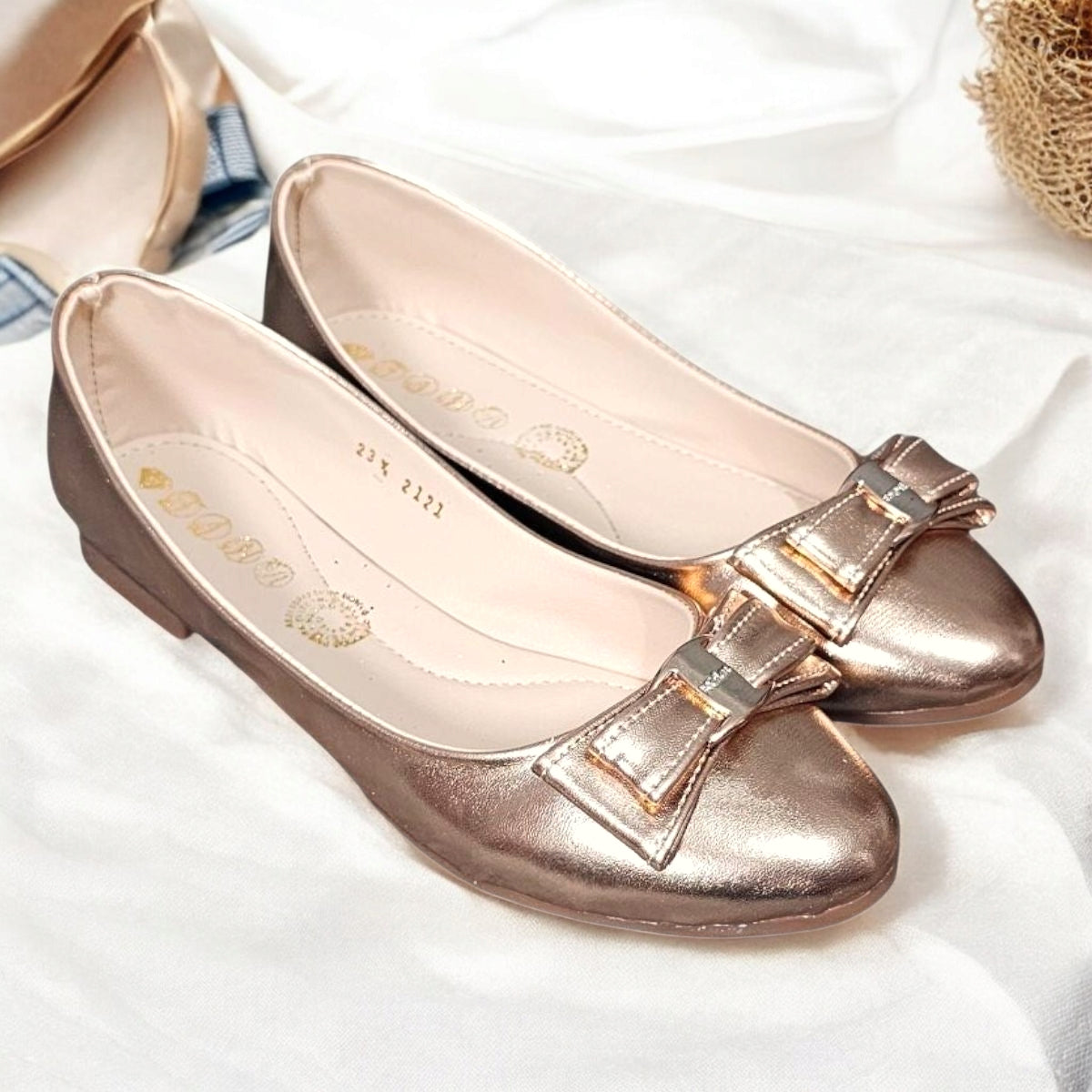 Balerina LADY ALISON 2121 Piel Sintética y Moño Varios Colores