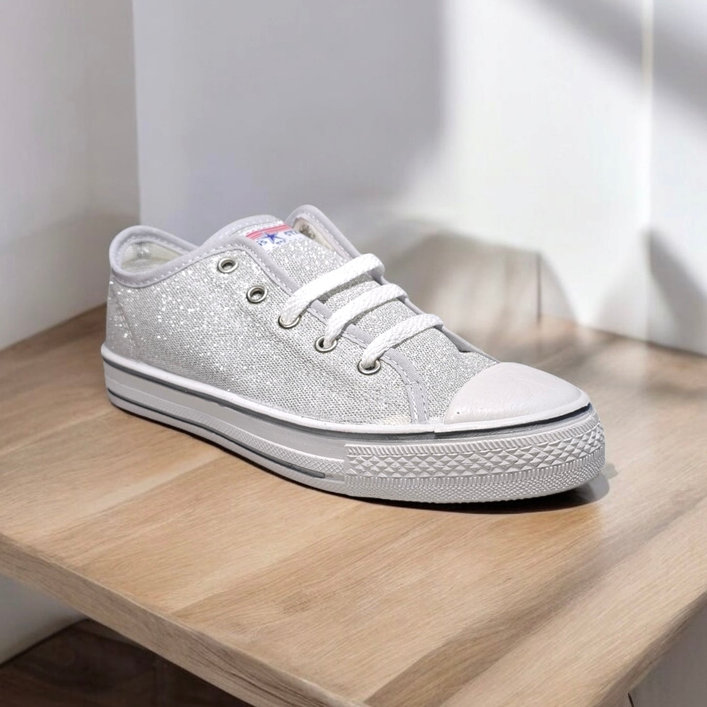 Tenis VAMOS Moda Shiny Casual Urbana Con Brillos