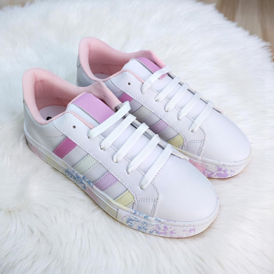 Tenis JAMA Moda Urbana Blanco Camaleon