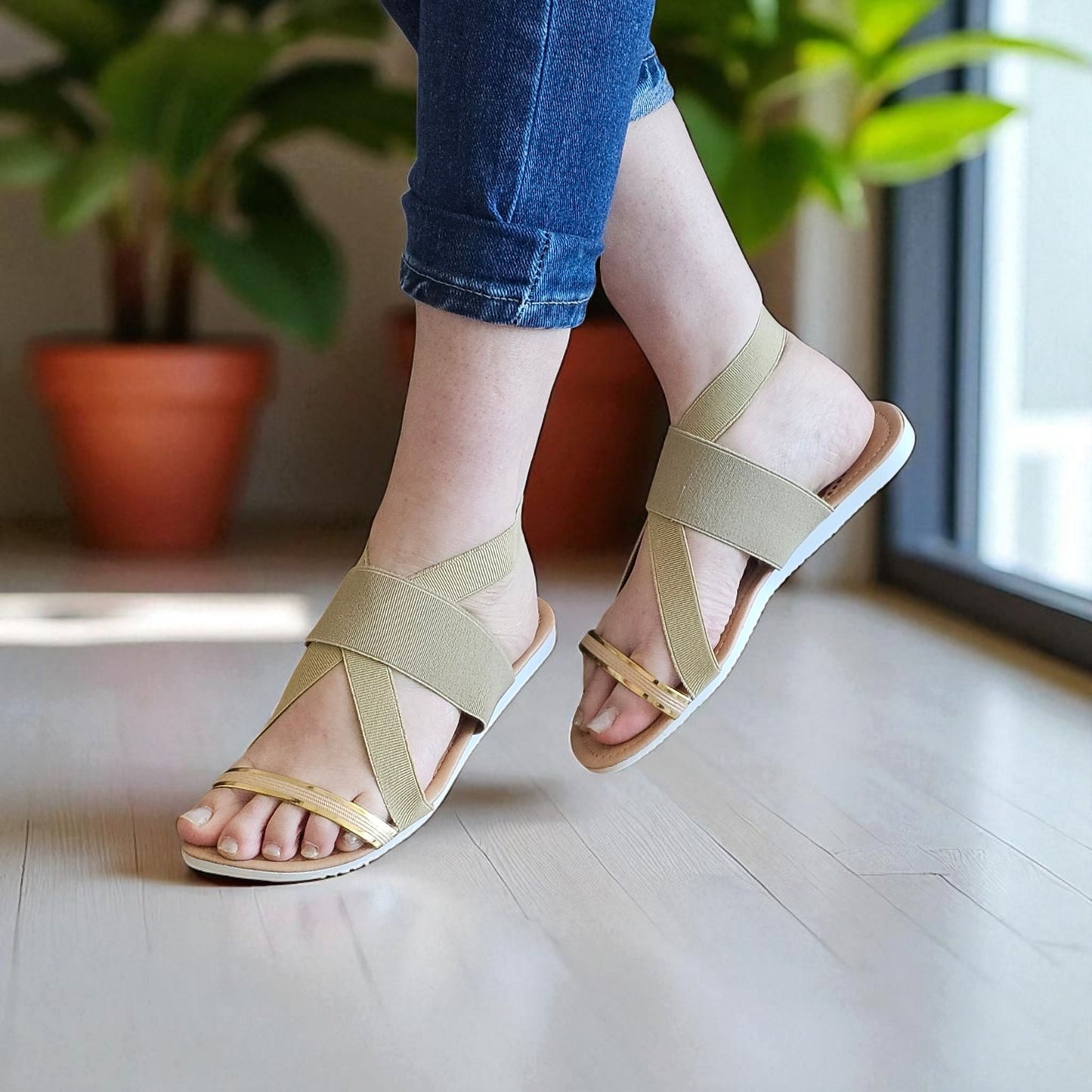 Sandalia Luluana Est. 203 Elastico