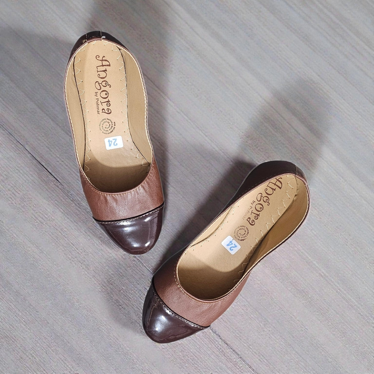 Balerinas ANGORA Est. 2019 Animal Print Flats