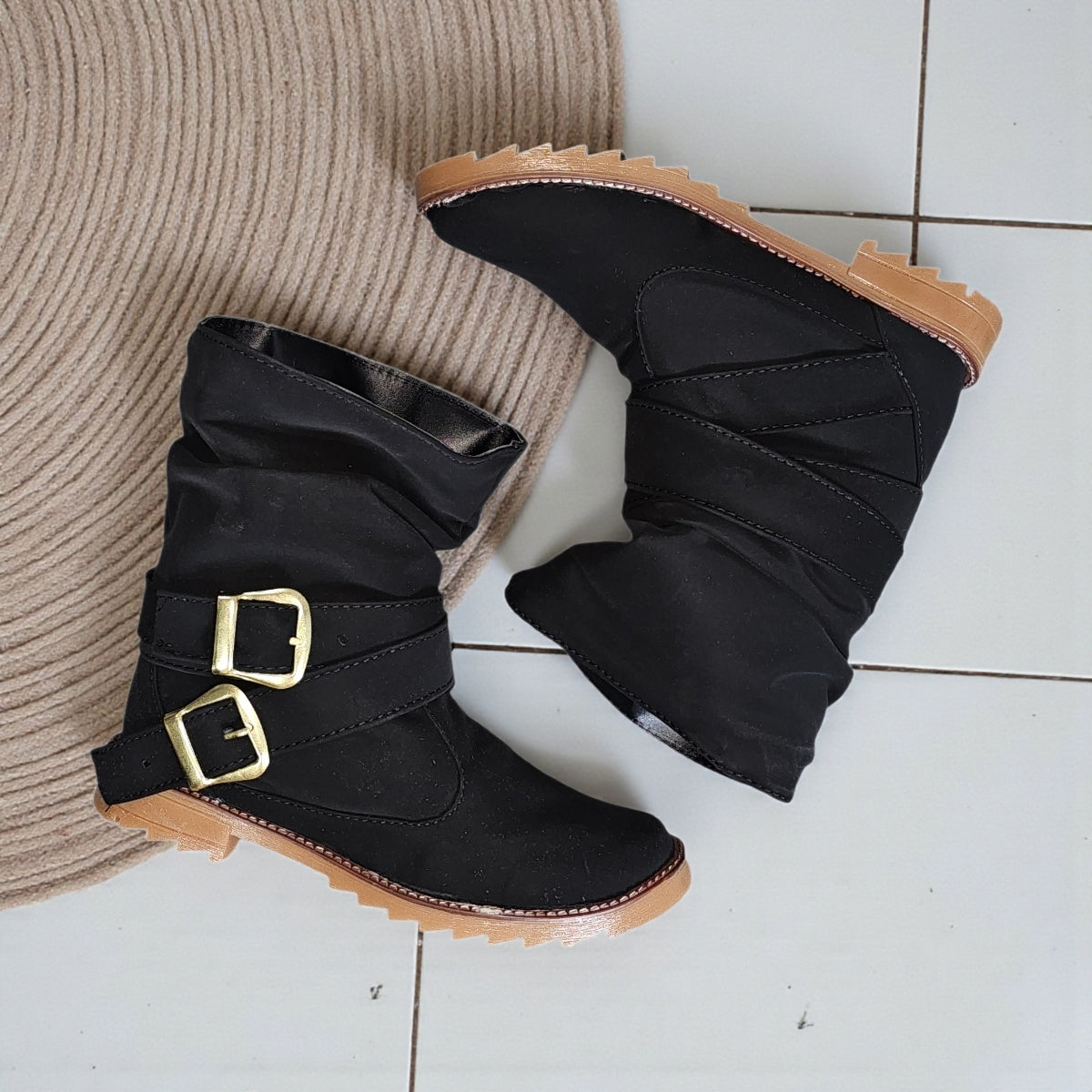 Botin Pouli Est. 200 Bota con Hebillas