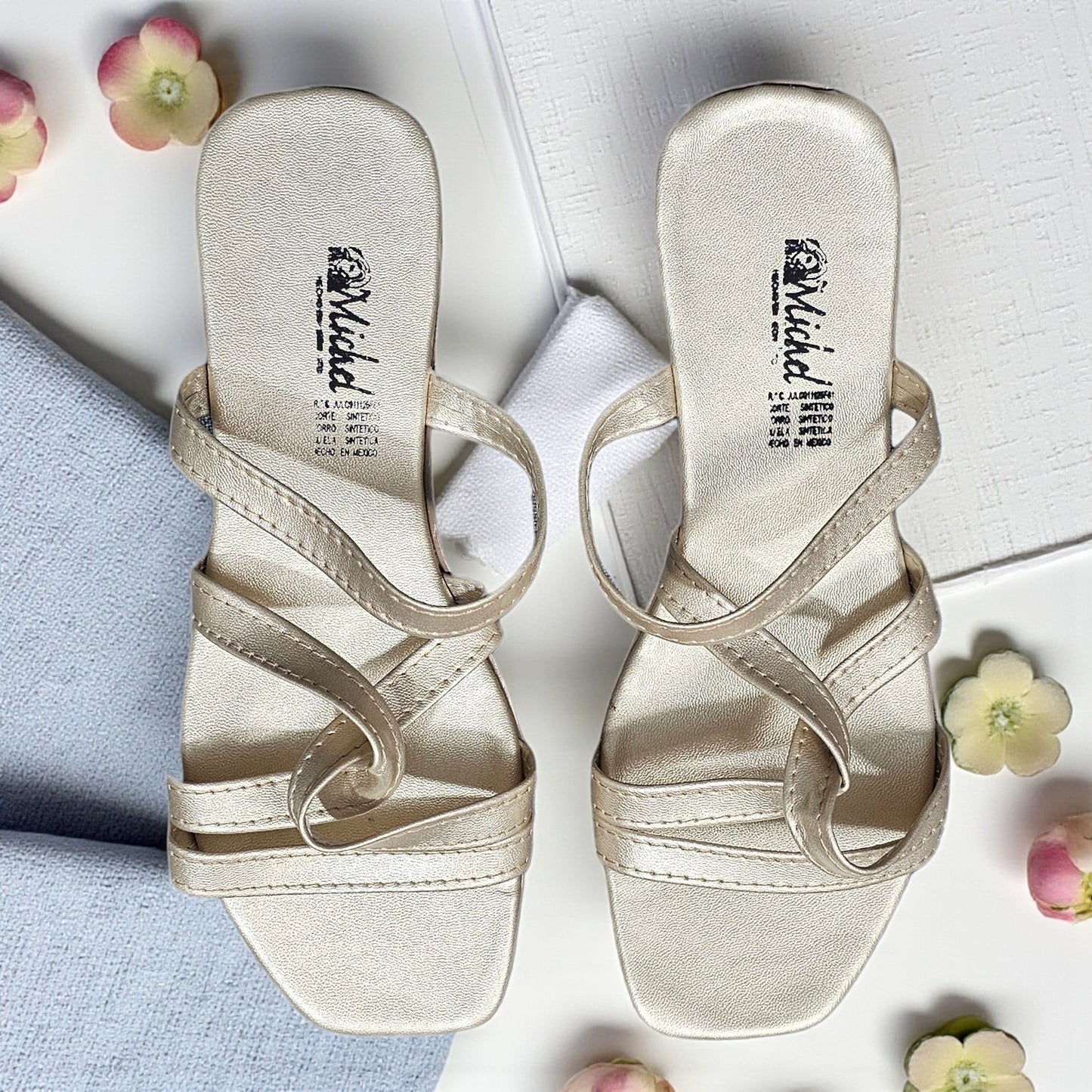 Sandalia MICH 440 Cruzado y Slide in