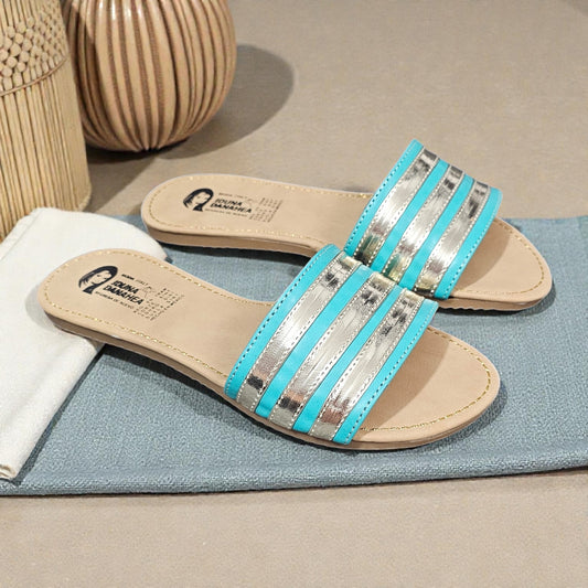 Sandalia IDUNA 106 Rayas Doradas