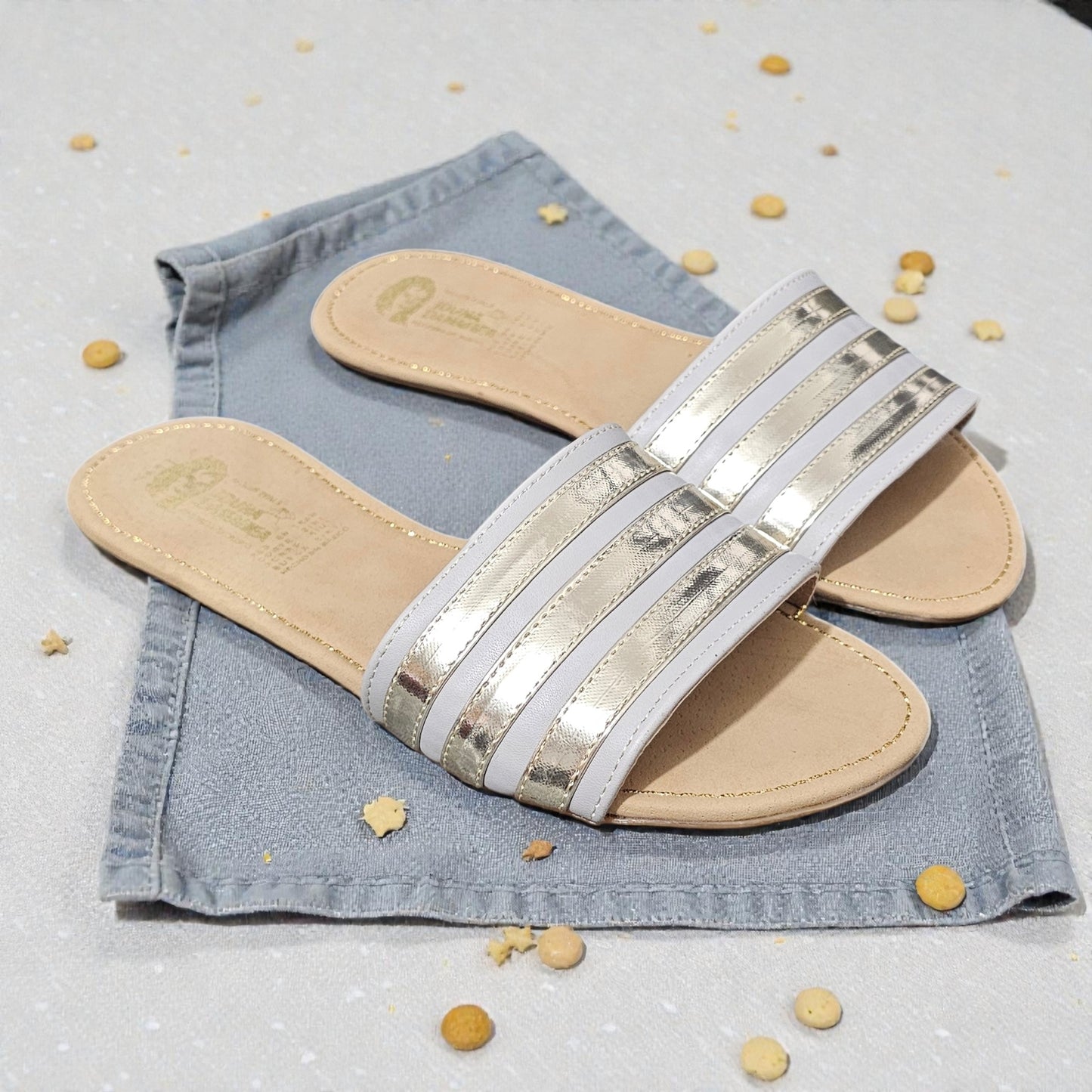 Sandalia IDUNA 106 Rayas Doradas