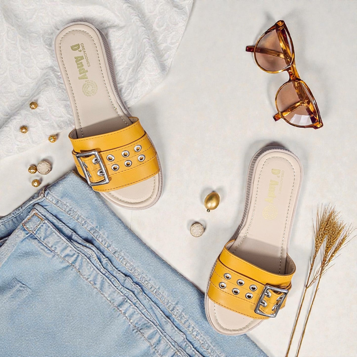 Sandalia ANDY 990 Suela Alta y Urbano