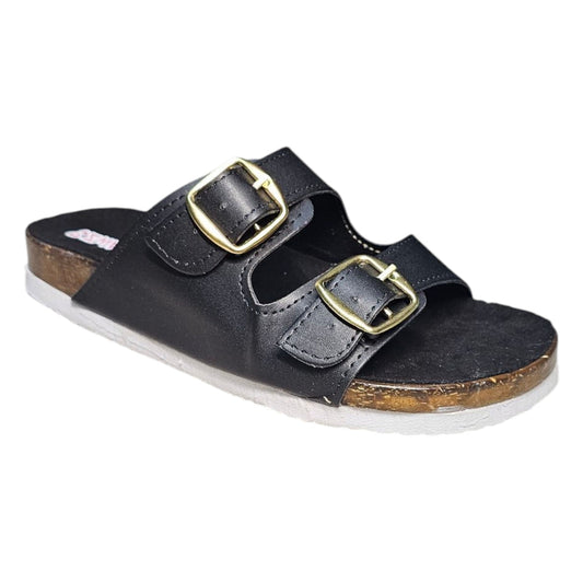 Sandalia ZWANDY 019 Hebilla Doble Suela Gruesa