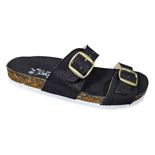 Sandalia MAYRA 08 Doble Hebilla y Suela Gruesa