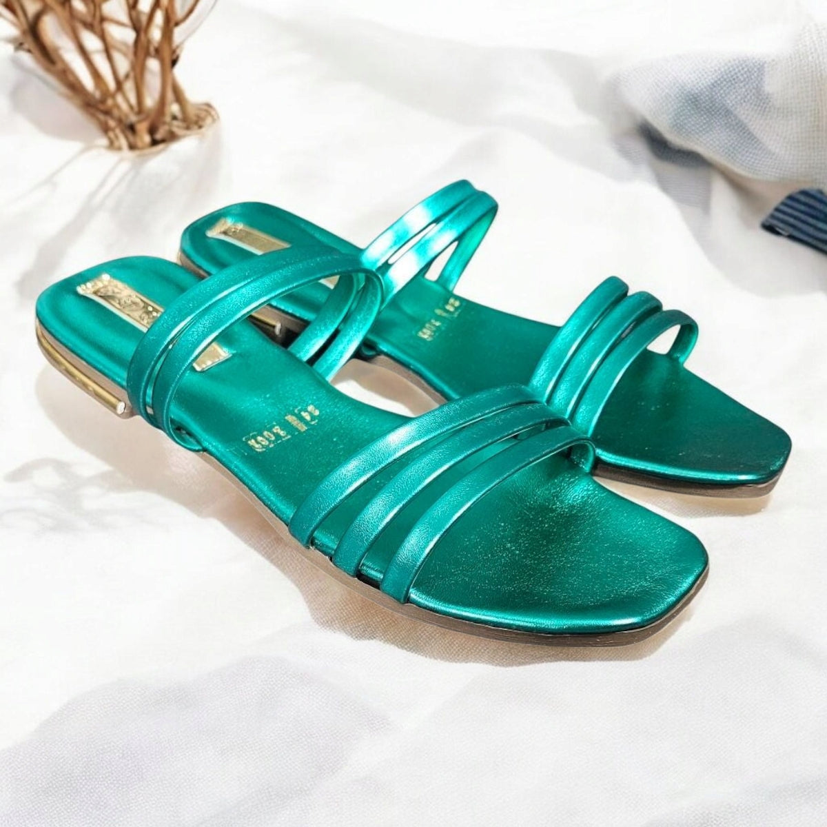 Sandalia LADY 1001 Plana de Colores Variados