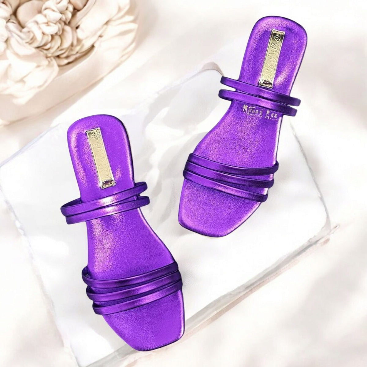 Sandalia LADY 1001 Plana de Colores Variados