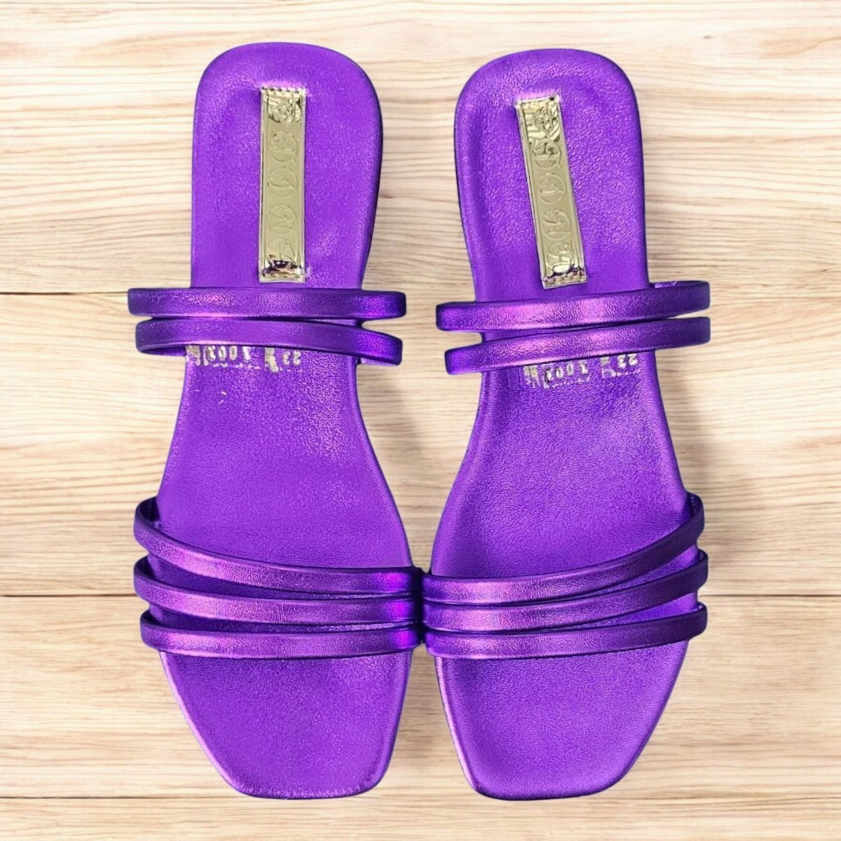 Sandalia LADY 1001 Plana de Colores Variados