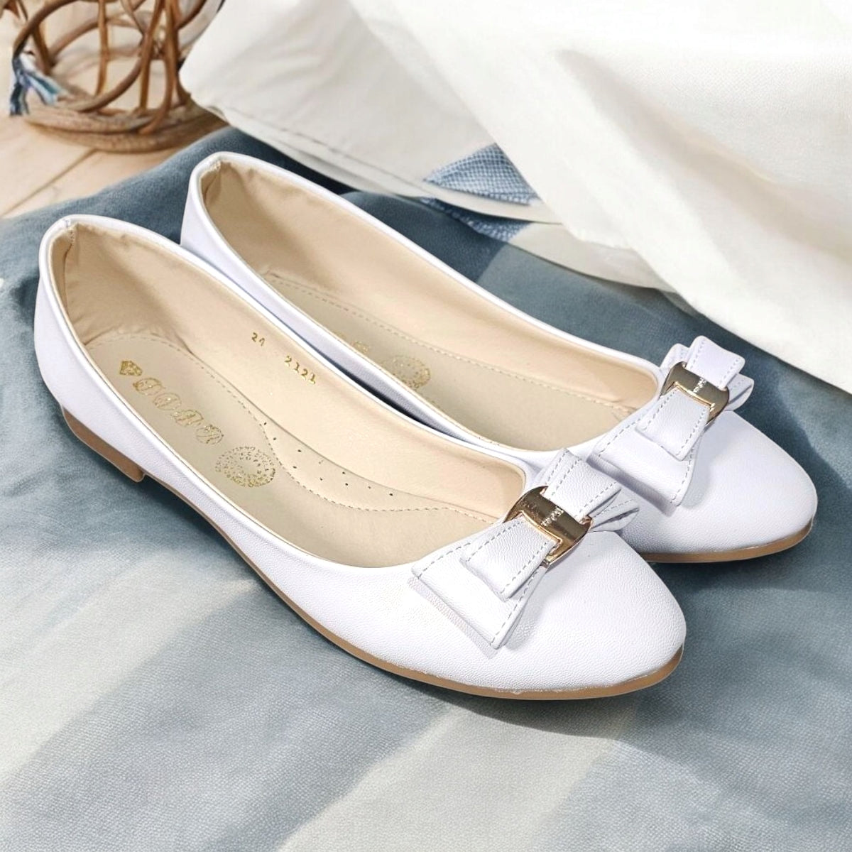 Balerina LADY ALISON 2121 Piel Sintética y Moño Varios Colores