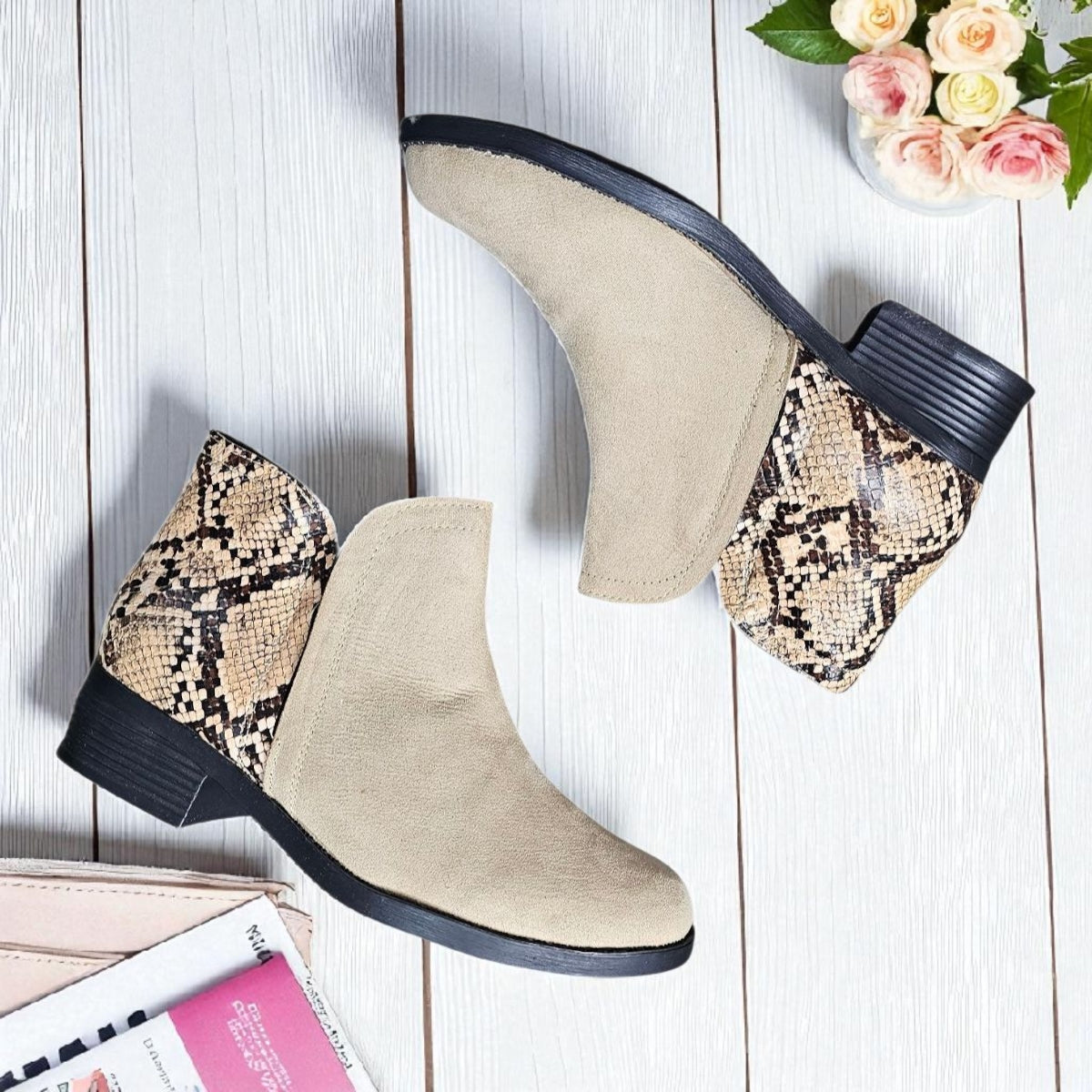 Botin Matea Est. 925 Botin Fake Snake