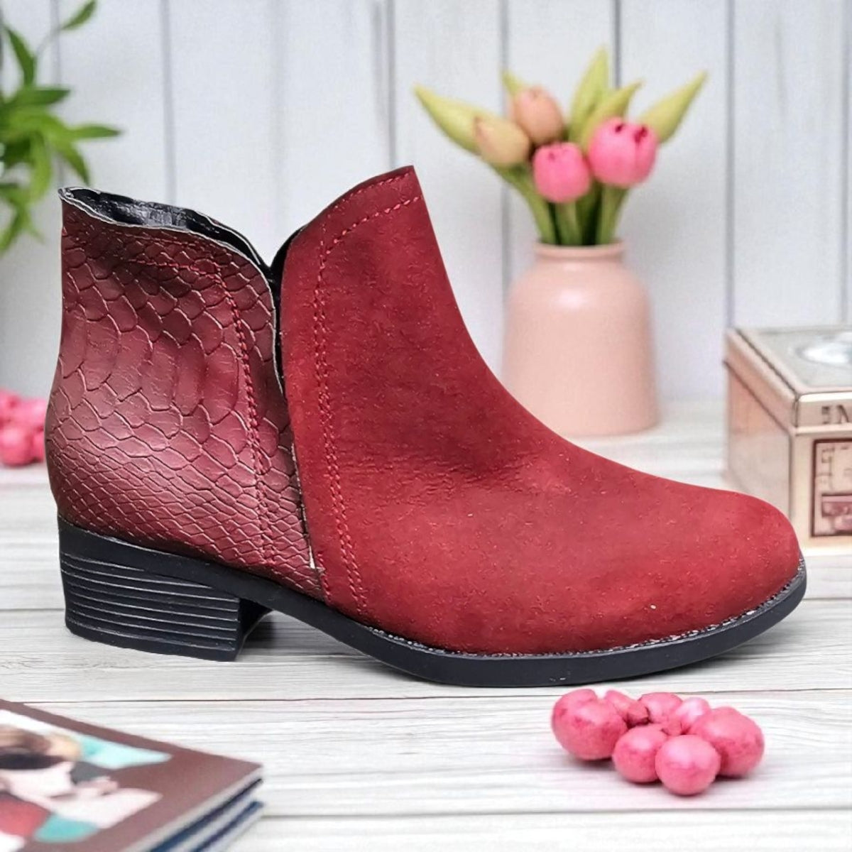 Botin Matea Est. 925 Botin Fake Snake
