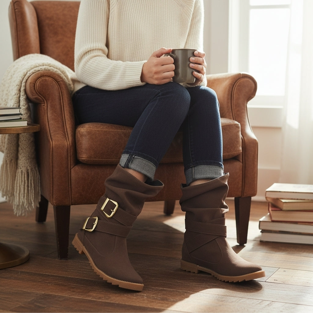 Botin Pouli Est. 200 Bota con Hebillas